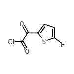 CAS 登录号：107748-10-7， (5-氟-2-噻吩基)(氧代)乙酰氯