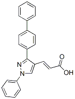 CAS#: 108446-76-0， (E)-3-[1-Phenyl-3-(4-Phenylphenyl)Pyrazol-4-Yl]Prop-2-Enoate