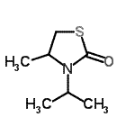 CAS#: 108562-65-8， 3-Isopropyl-4-Methyl-1,3-Thiazolidin-2-One