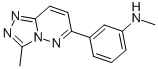 CAS#: 108810-87-3， N-Methyl-3-(3-Methyl-1,2,4-Triazolo[4,3-b]Pyridazin-6-Yl)-Benzenamine