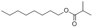 structure of CAS# 109-15-9, 2-Methyl-Propanoic Acid Octyl Ester;2-Methylpropanoic Acid Octyl Ester;2-Methylpropionic Acid Octyl Ester