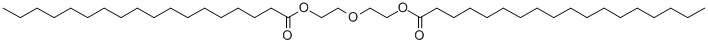 structure of CAS# 109-30-8, Diethylene Glycol Distearate;Octadecanoic Acid 2-[2-(1-Oxooctadecoxy)Ethoxy]Ethyl Ester;Stearic Acid 2-(2-Stearoyloxyethoxy)Ethyl Ester;Diethylene Glycol Distearate