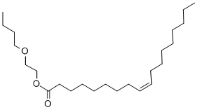 structure of CAS# 109-39-7, (9Z)-9-Octadecenoic Acid 2-Butoxyethyl Ester;(Z)-Octadec-9-Enoic Acid 2-Butoxyethyl Ester;460206_Aldrich;2-Butoxyethyl Oleate
