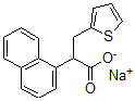 CAS#: 1090-07-9， Sodium 2-Naphthalen-1-Yl-3-Thiophen-2-Ylpropanoate