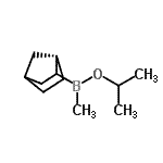 CAS#: 109529-35-3， (1S-Exo)-Bicyclo[2.2.1]Hept-2-Ylmethyl-Borinic Acid 1-Methylethyl Ester