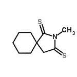 CAS#: 109875-84-5， 2-Methyl-2-Azaspiro[4.5]Decane-1,3-Dithione