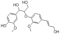 CAS#: 1103-58-8， 1-(4-Hydroxy-3-Methoxyphenyl)-2-[4-[(E)-3-Hydroxyprop-1-Enyl]-2-Methoxyphenoxy]Propane-1,3-Diol