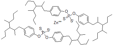 CAS#: 11059-65-7， Zinc Bis[4-(2,4-Dimethyl-3-Propylheptyl)Phenoxy]-Sulfanylidene-Sulfidophosphorane
