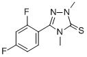 CAS#: 110623-35-3， 5-(2,4-Difluorophenyl)-2,4-Dimethyl-1,2,4-Triazole-3-Thione