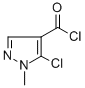 structure of CAS# 110763-09-2, 5-Chloro-1-Methyl-1H-Pyrazole-4-Carbonylchloride;1H-Pyrazole-4-Carbonyl Chloride, 5-Chloro-1-Methyl- (9CI);5-Chloro-1-Methyl-1H-Pyrazole-4-Carbonyl Chloride, 95+%;5-Chloro-1-Methylpyrazole-4-Carbonyl Chloride 95%