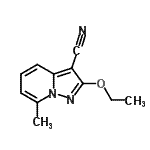 CAS#: 110911-77-8， 2-Ethoxy-7-Methylpyrazolo[1,5-a]Pyridine-3-Carbonitrile
