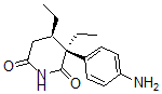 CAS#: 110977-59-8， (3R,4R)-3-(4-Aminophenyl)-3,4-Diethylpiperidine-2,6-Dione