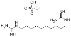 CAS#: 111-23-9， 2-[10-(Diaminomethylideneamino)Decyl]Guanidine Dihydrochloride