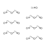 structure of CAS# 11138-11-7, Barium iron oxide;Barium dodecairon nonadecaoxide;Barium ferrite;Barium iron oxide