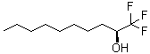 structure of CAS# 111423-27-9, (2S)-1,1,1-Trifluoro-2-Decanol;(S)-(-)-1,1,1-TRIFLUORODECAN-2-OL;(s)-(-)-1,1,1-trifluorodecan-2-ol (>98% ee)