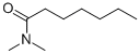 structure of CAS# 1115-96-4, N,N-Dimethylheptanamide;N,N-Dimethylenanthamide;Sbb008017;Nn-Dimethylheptanamide