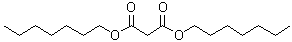 structure of CAS# 1117-18-6, Diheptyl Malonate;diheptyl propane-1,3-dioate;DI-N-HEPTYL MALONATE;DI-N-HEPTYLMALONATE
