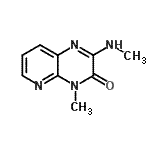 CAS#: 112072-67-0， 4-Methyl-2-(Methylamino)Pyrido[2,3-b]Pyrazin-3(4H)-One