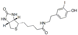 CAS#: 112242-36-1， N-(beta-(4-Hydroxy-3-iodophenyl)ethyl)biotinamide