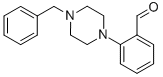 structure of CAS# 112253-26-6, 2-[4-(Phenylmethyl)-1-Piperazinyl]-Benzaldehyde;2-[4-(Phenylmethyl)-1-Piperazin-4-Iumyl]Benzaldehyde;2-[4-(Benzyl)Piperazin-4-Ium-1-Yl]Benzaldehyde;Zinc00165674