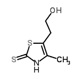 CAS#: 1124-01-2， 5-(2-Hydroxyethyl)-4-Methyl-1,3-Thiazole-2(3H)-Thione