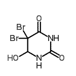 CAS#: 1124-83-0， 5,5-Dibromo-6-Hydroxydihydro-2,4(1H,3H)-Pyrimidinedione