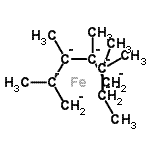 CAS#: 112426-34-3， Bis(eta5-2,3,4-Trimethylpenta-2,4-Dien-1-Yl)-Iron