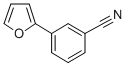 structure of CAS# 112598-77-3, 3-(2-Furanyl)-Benzonitrile;3-FURAN-2-YL-BENZONITRILE;3-(2-FURYL)BENZONITRILE