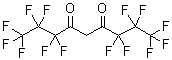 structure of CAS# 113116-18-0, 1,1,1,2,2,3,3,7,7,8,8,9,9,9-Tetradecafluoro-4,6-Nonanedione;1,1,1,2,2,3,3,7,7,8,8,9,9,9-Tetradecafluoro-4,6-nonanedione;1,1,1,2,2<wbr>,3,3,7,7,<wbr>8,8,9,9,9<wbr>-Tetradec<wbr>afluoro-4<wbr>,6-nonane<wbr>dione #;1,1,1,2,2,3,3,7,7,8,8,9,9,9-tetradecafluorononane-4,6-dione