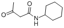 structure of CAS# 1132-42-9, N-Cyclohexylacetoacetamide;N-Cyclohexyl-3-Oxo-Butanamide;N-Cyclohexyl-3-Keto-Butyramide;N-Cyclohexylacetoacetamide
