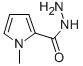 structure of CAS# 113398-02-0, 1-Methylpyrrole-2-Carbohydrazide;1-Methyl-2-Pyrrolecarbohydrazide;Zinc00168233;2F-025