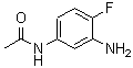 structure of CAS# 113596-04-6, N-(3-Amino-4-Fluorophenyl)Acetamide;3'-[1,3]DIOXOLAN-2-YL-BIPHENYL-3-OL;3'-Amino-4'-fluoroacetanilide;MFCD07368688
