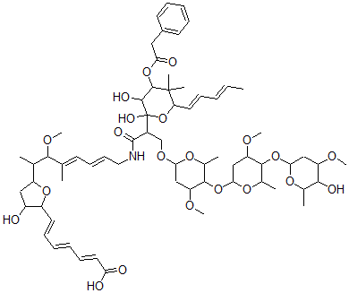 CAS#: 114451-30-8， Phenelfamycin F