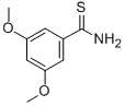 structure of CAS# 114980-23-3, 3,5-Dimethoxy-Benzenecarbothioamide;Benzenecarbothioamide, 3,5-Dimethoxy- (9CI);3,5-DIMETHOXY-THIOBENZAMIDE