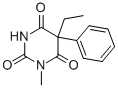 structure of CAS# 115-38-8, Methylphenobarbital;5-Ethyl-1-Methyl-5-Phenyl-Hexahydropyrimidine-2,4,6-Trione;5-Ethyl-1-Methyl-5-Phenylhexahydropyrimidine-2,4,6-Trione;5-Ethyl-1-Methyl-5-Phenyl-Barbituric Acid
