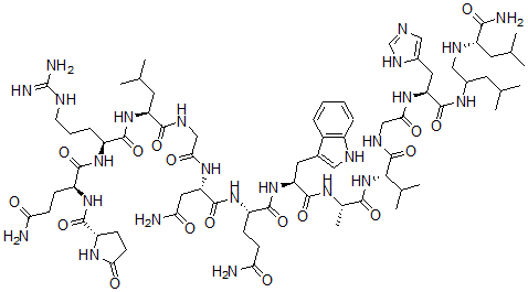 CAS#: 115136-07-7， 13,14-Psi-14-leu-bombesin