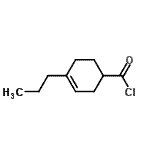 CAS#: 115498-53-8， 4-Propyl-3-Cyclohexene-1-Carbonyl Chloride