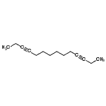 structure of CAS# 115756-75-7, 3,11-Tetradecadiyne;3,11-TETRADECADIYNE