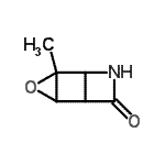 CAS#: 116178-22-4， 4-Methyl-3-Oxa-6-Azatricyclo[3.2.0.0<Sup>2,4</Sup>]Heptan-7-One