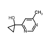 CAS#: 116186-31-3， 1-(6-Methyl-4-Pyrimidinyl)Cyclopropanol