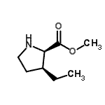CAS#: 116262-74-9， Methyl (3S)-3-Ethyl-D-Prolinate