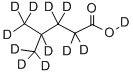 CAS#: 116287-57-1， 4-(Methyl-D3)-Pentanoic-2,2,3,3,4,5,5,5-D8acid-D