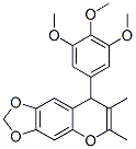 CAS#: 116409-24-6， 6,7-Dimethyl-8-(3,4,5-Trimethoxyphenyl)-8H-Pyrano[6,5-f][1,3]Benzodioxole