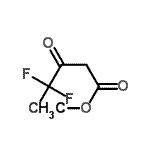 structure of CAS# 117510-94-8, Methyl 4-Chloro-4,4-Difluoro-3-Oxobutanoate;METHYL4-CHLORO-4,4-DIFLUOROACETOACETATE