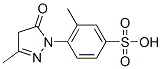structure of CAS# 118-07-0, 4-(4,5-Dihydro-3-Methyl-5-Oxo-1H-Pyrazol-1-Yl)-3-Methyl-Benzenesulfonic Acid;4-(5-Keto-3-Methyl-4H-Pyrazol-1-Yl)-3-Methyl-Benzenesulfonic Acid;Mls000714417;Smr000274396