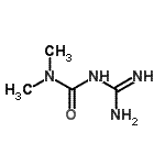 structure of CAS# 118632-64-7, 3-Carbamimidoyl-1,1-Dimethylurea;1-(Dimethylcarbamoyl)guanidine;1-(Dimeth<wbr>ylcarbamo<wbr>yl)guanid<wbr>ine, 3-(A<wbr>minoimino<wbr>methyl)-1<wbr>,1-dimeth<wbr>ylurea;1-(Dimeth<wbr>ylcarbamo<wbr>yl)guanid<wbr>ine; 3-(A<wbr>minoimino<wbr>methyl)-1<wbr>,1-dimeth<wbr>ylurea