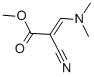 structure of CAS# 1187-27-5, Methyl (E)-2-Cyano-3-Dimethylaminoprop-2-Enoate;Methyl 2-Cyano-3-Dimethylaminoprop-2-Enoate;Methyl 2-Cyano-3-Dimethylamino-Prop-2-Enoate;Methyl (E)-2-Cyano-3-Dimethylamino-Prop-2-Enoate