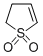 structure of CAS# 1192-16-1, 2,3-Dihydrothiophene 1,1-Dioxide;Zinc04566274;Nciopen2_001621;2-Sulfolene