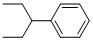 structure of CAS# 1196-58-3, Pentan-3-Ylbenzene;1-Ethylpropylbenzene;Benzene, (1-Ethylpropyl)-;Nsc98354