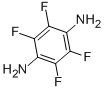 structure of CAS# 1198-64-7, 2,3,5,6-Tetrafluorobenzene-1,4-Diamine;(4-Amino-2,3,5,6-Tetrafluoro-Phenyl)Amine;Nsc114704;1,4-Benzenediamine, 2,3,5,6-Tetrafluoro-